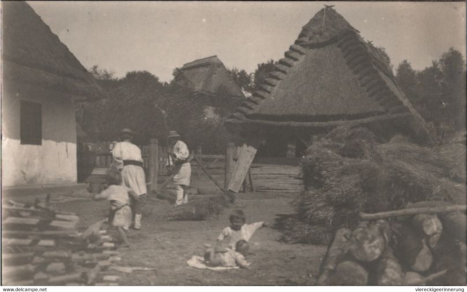 ! Alte Ansichtskarte , Fotokarte, Photo, 1917, Rumänien, Romania - Roumanie