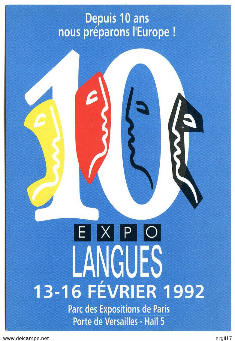 75015 PARIS - Parc Des Expositions - Porte De Versailles - EXPO LANGUES - Arrondissement: 15