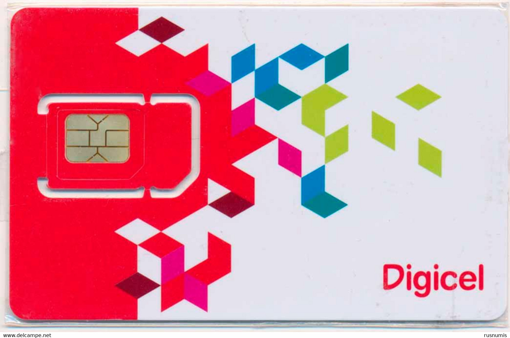 PANAMA DIGICEL GSM (SIM) CARD MINT UNUSED - Panama