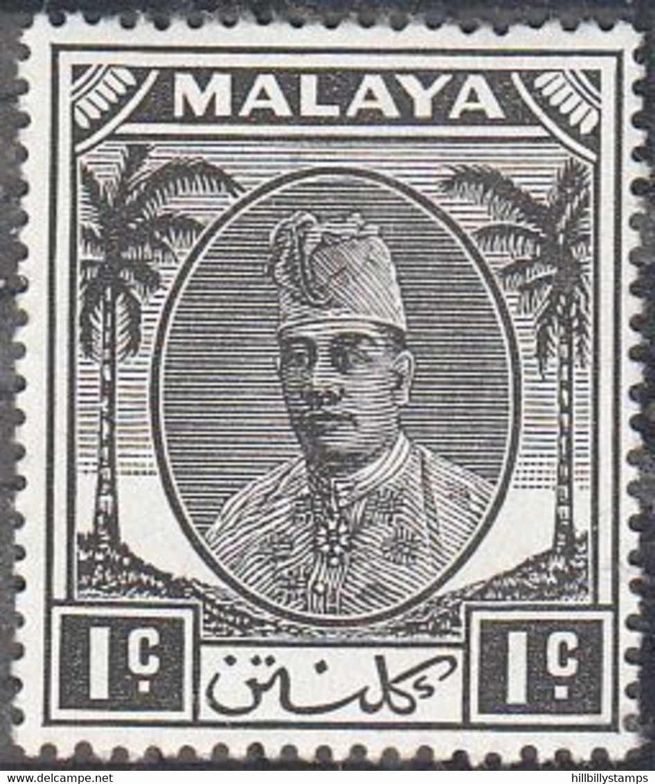 MALAYA  -- KELANTAN   SCOTT NO 50  MINT HINGED   YEAR 1951 - Kelantan