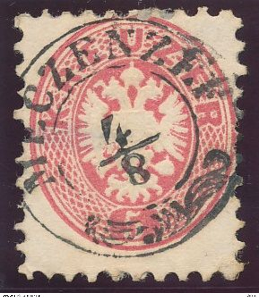1864. Typography With Embossed Printing 5kr Stamp, MECZENZEF - ...-1867 Voorfilatelie