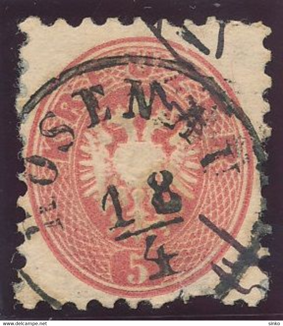 1864. Typography With Embossed Printing 5kr Stamp, ROSENAU - ...-1867 Prephilately