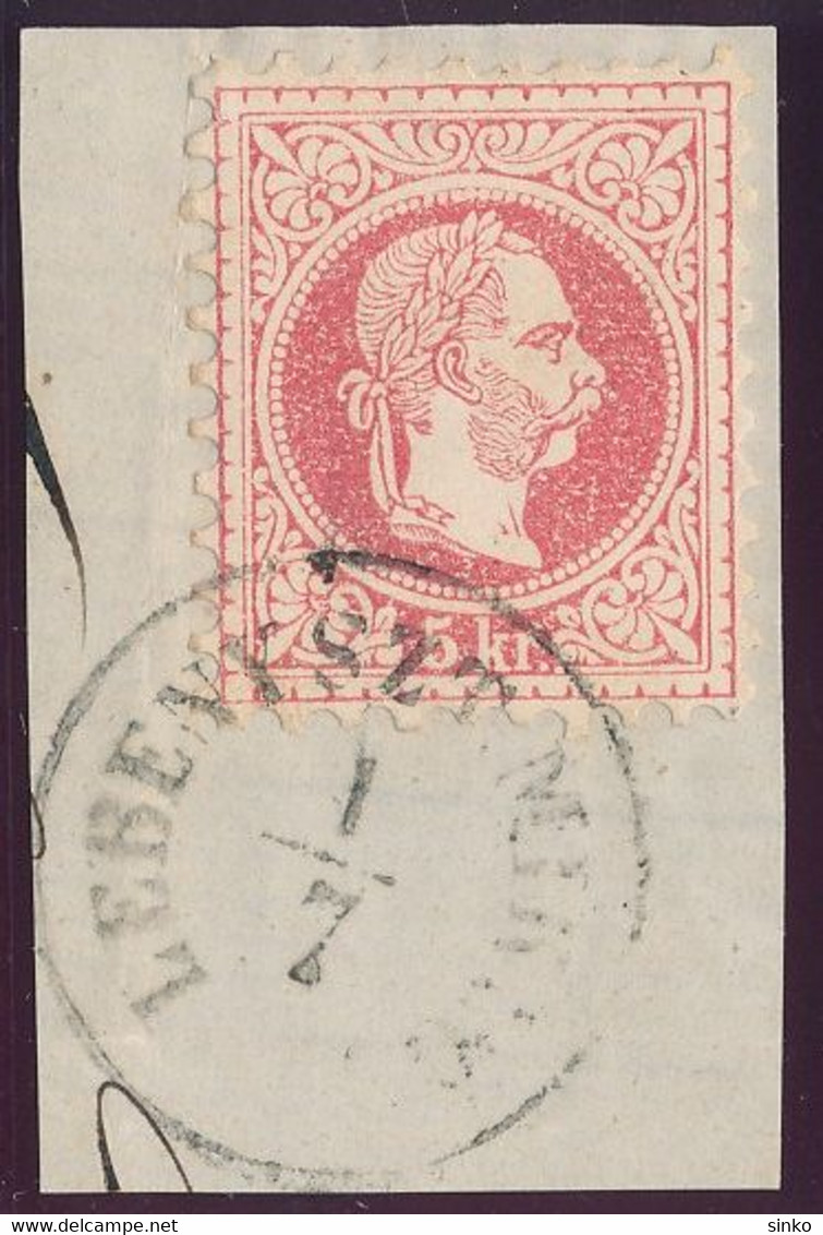 1867. Typography 5kr Stamp, LEBENY SZT. MIKLOS - ...-1867 Voorfilatelie