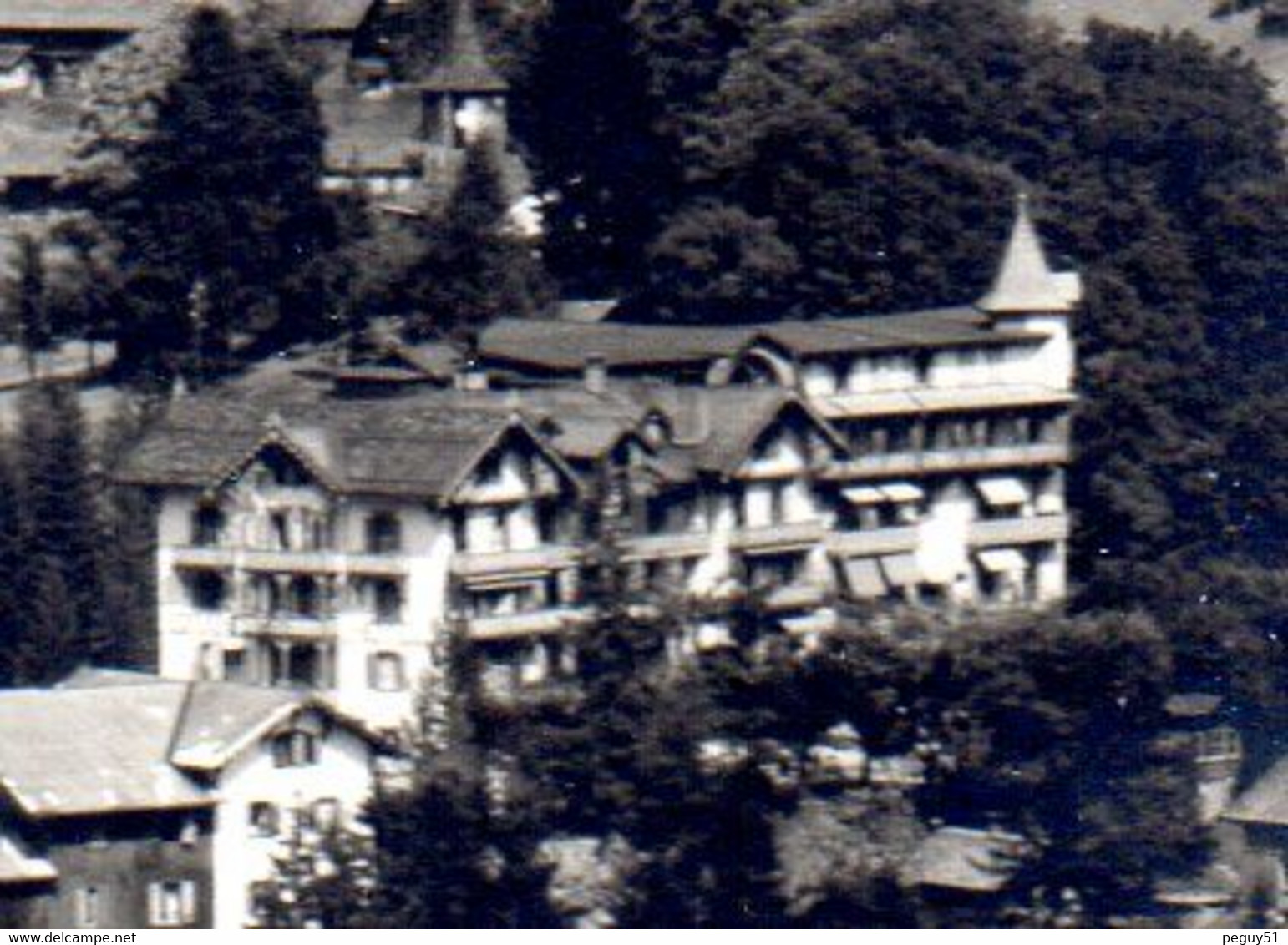 Suisse. Les Diablerets ( Ormont-Dessus).Grand Hôtel Des Diablerets (1856 Et 1962). - Ormont-Dessus 