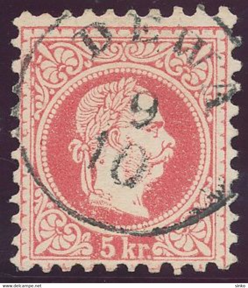 1867. Typography 5kr Stamp, DEWA - ...-1867 Prephilately