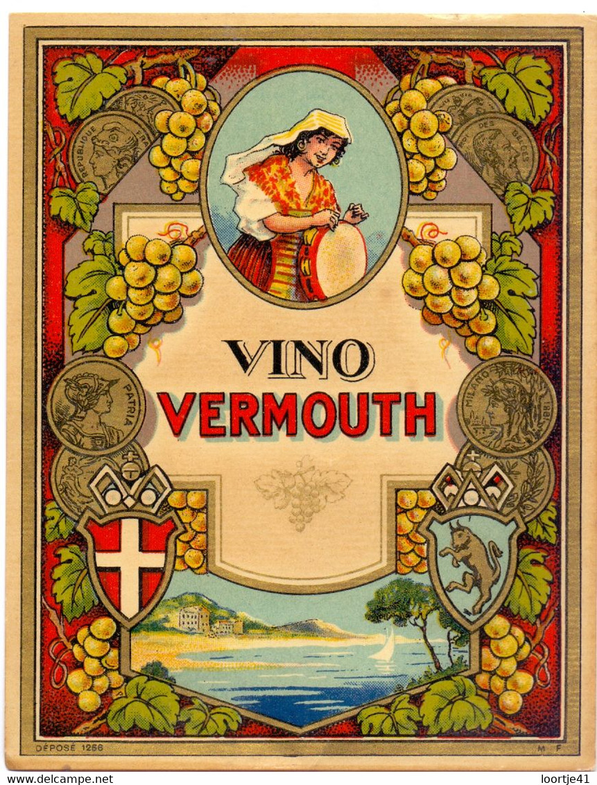 Etiket Etiquette - Vino Vermouth - Alcohols & Spirits