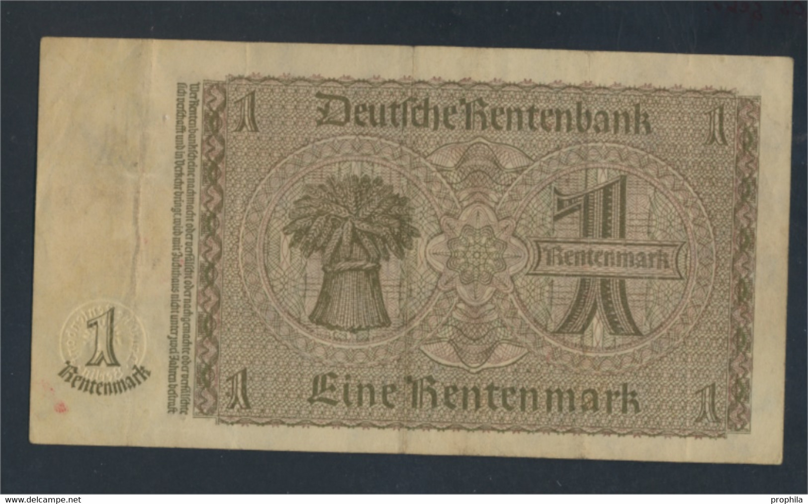 DDR Rosenbg: 330b, Kupon Auf Nr. 166b Gebraucht (III) 1948 1 DM Auf 1 RM (9810776 - 1 Deutsche Mark