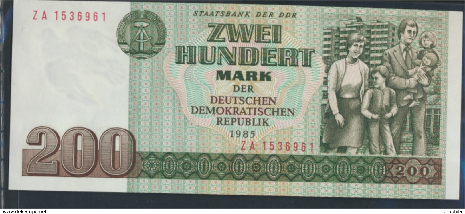 DDR Rosenbg: 364b, Computersatz, Austauschnote, Nicht Ausgegeben Bankfrisch 1985 200 Mark (9810857 - 200 Mark