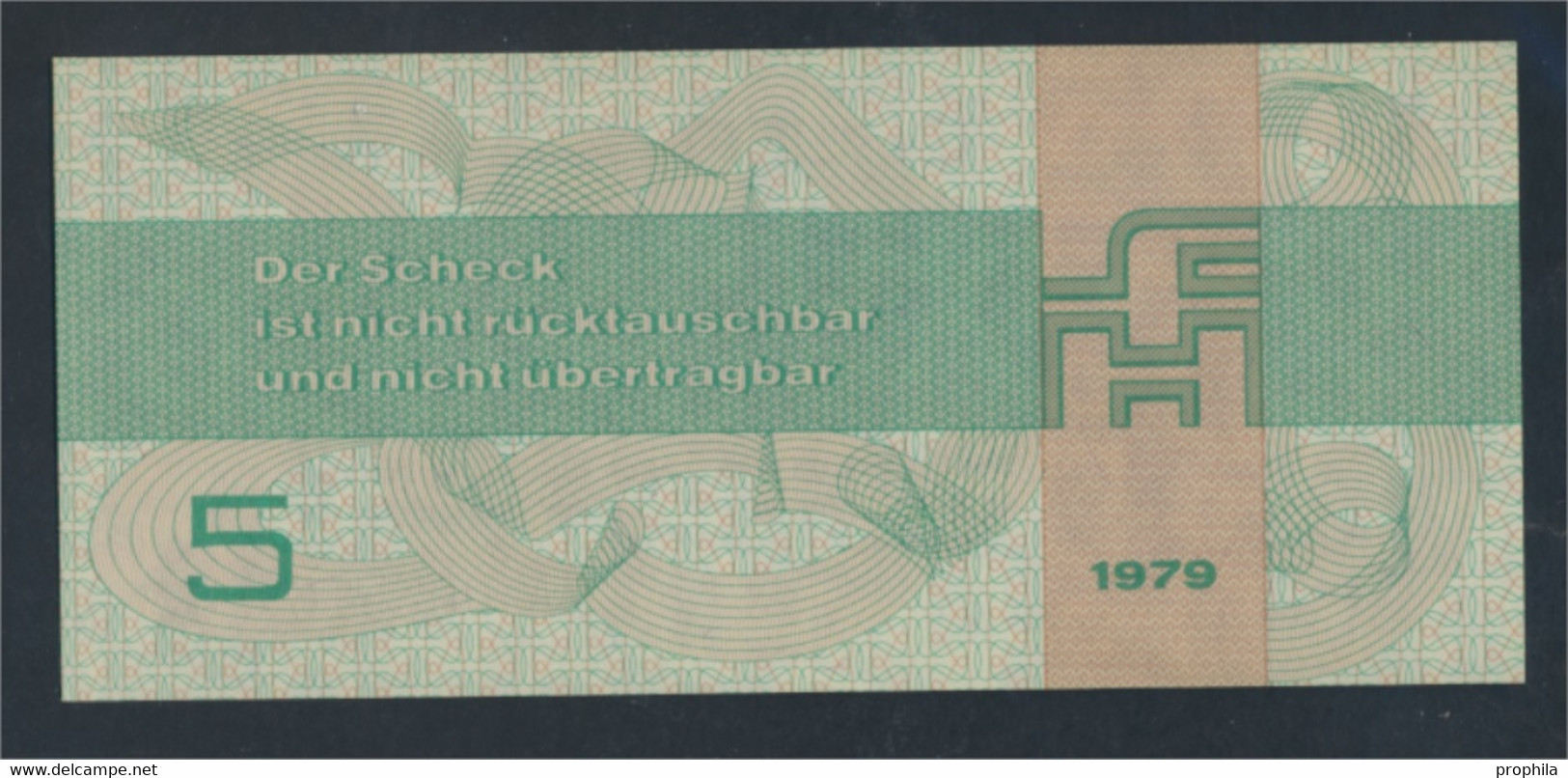 DDR Rosenbg: 369b, Forumscheck Zum Erwerb Von Ausländischen Waren Bankfrisch 1979 5 Mark (9810889 - 5 Mark