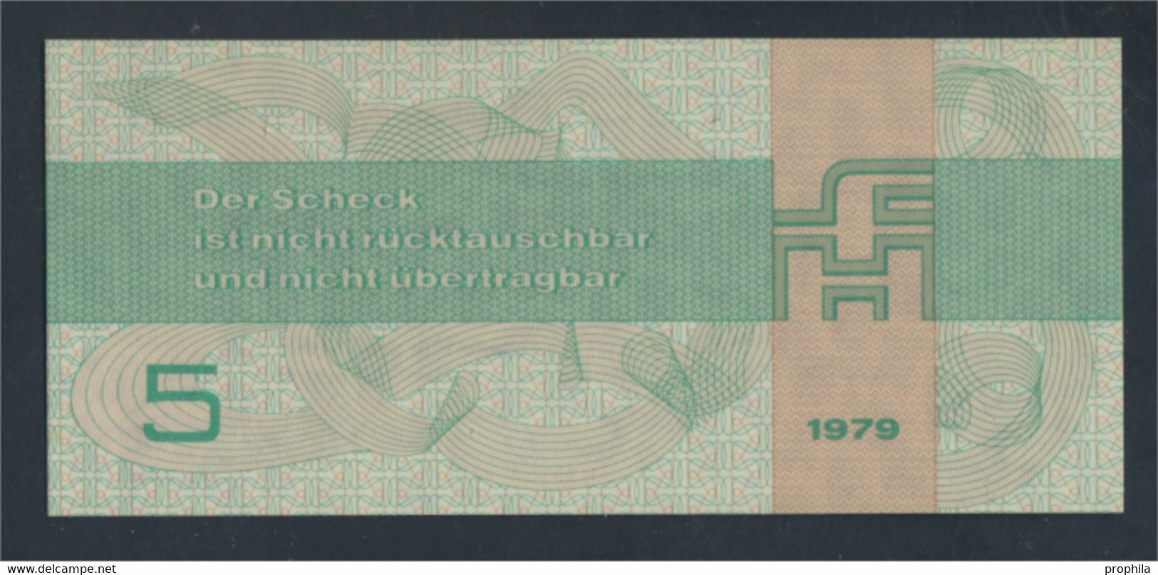 DDR Rosenbg: 369b, Forumscheck Zum Erwerb Von Ausländischen Waren Bankfrisch 1979 5 Mark (9810892 - 5 Mark