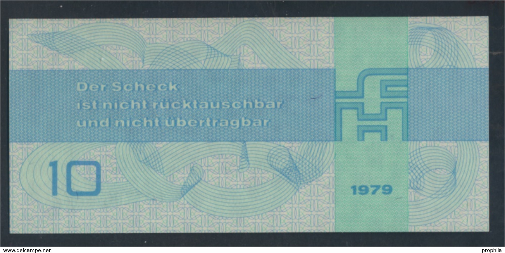 DDR Rosenbg: 370b, Forumscheck Zum Erwerb Von Ausländischen Waren Bankfrisch 1979 10 Mark (9810707 - 10 Mark