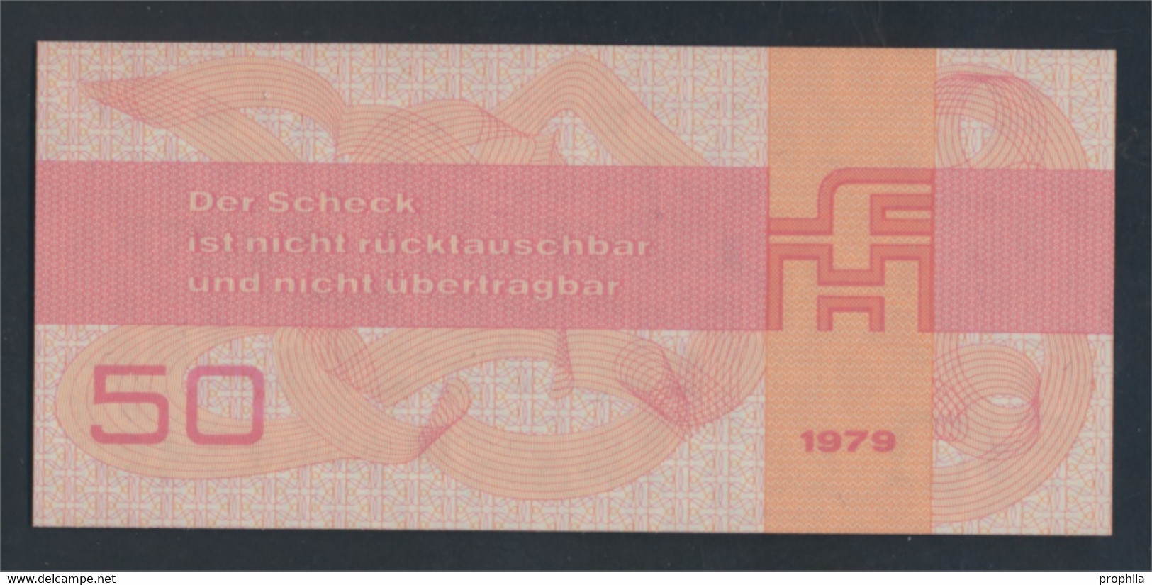 DDR Rosenbg: 371b, Forumscheck Zum Erwerb Von Ausländischen Waren Bankfrisch 1979 50 Mark (9810706 - 50 Mark