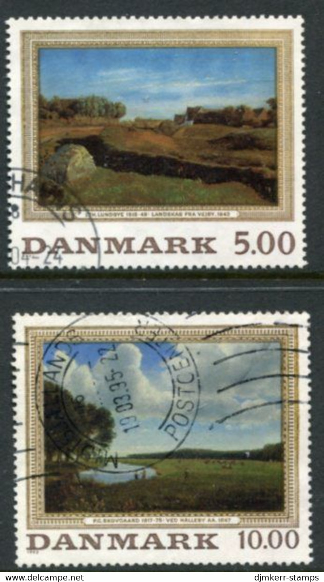 DENMARK 1992 Paintings Used   Michel 1044-45 - Used Stamps