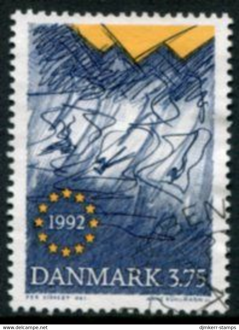 DENMARK 1992 European Internal Market Used   Michel 1038 - Usado