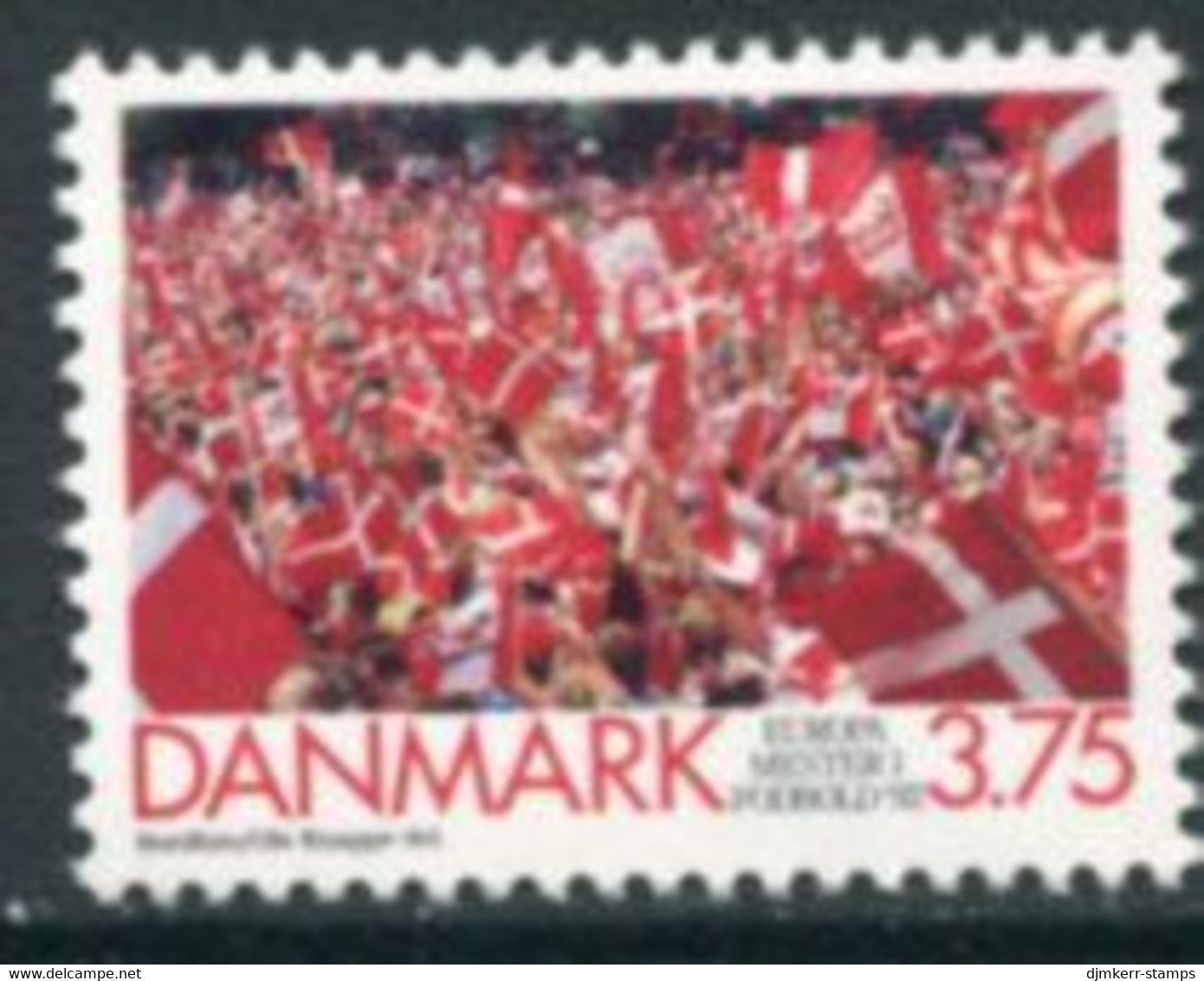 DENMARK 1992 European Football Winners MNH / **   Michel 1035 - Unused Stamps