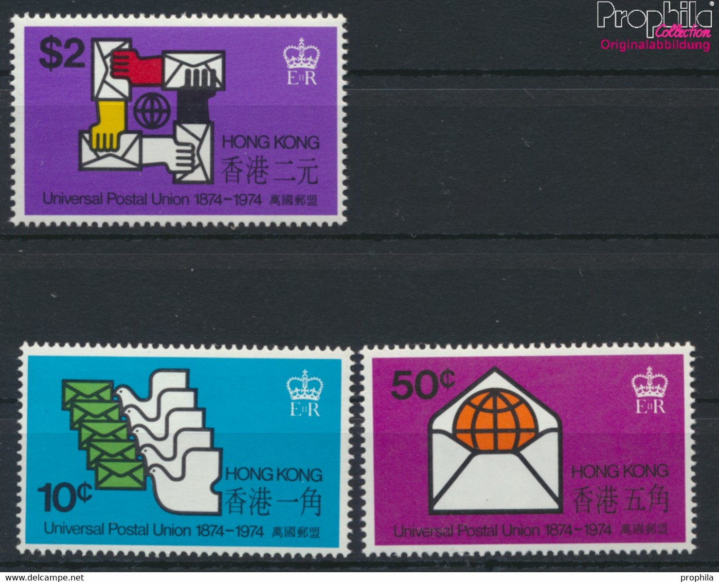 Hongkong 292-294 (kompl.Ausg.) Postfrisch 1974 100 Jahre Weltpostverein (9788944 - Nuovi