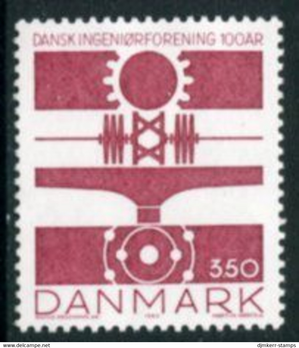 DENMARK 1992 Danish Engineers Society MNH / **.   Michel 1022 - Unused Stamps