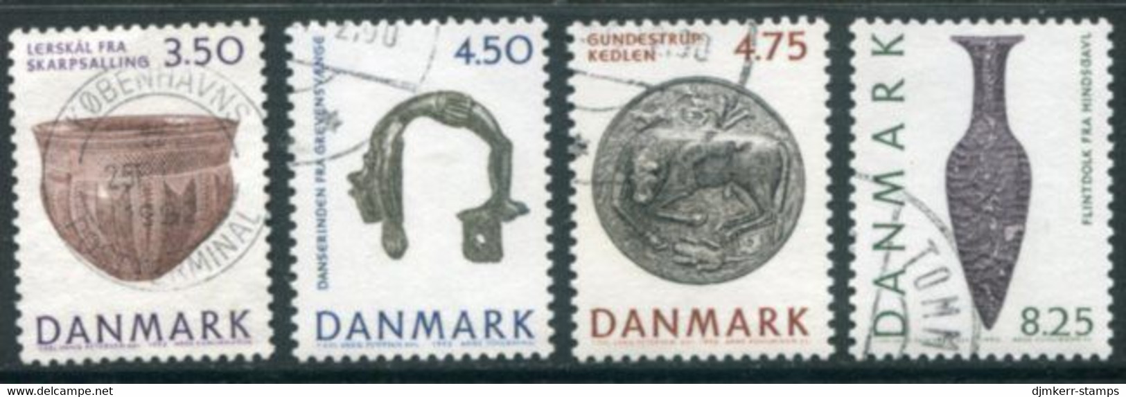 DENMARK 1992 Re-opening Of National Museum Used.   Michel 1018-21 - Used Stamps