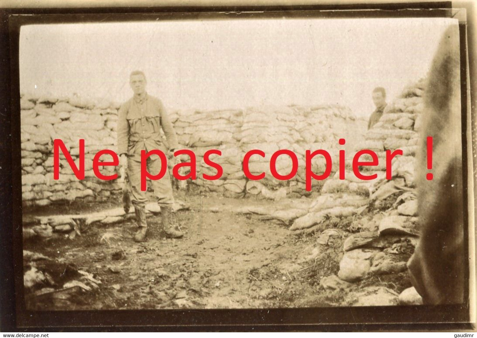 PHOTO BELGE 9e DE LIGNE - LA CHASSE AUX RATS EN 2e LIGNE A DIXMUDE BELGIQUE - GUERRE 1914 1918 - 1914-18