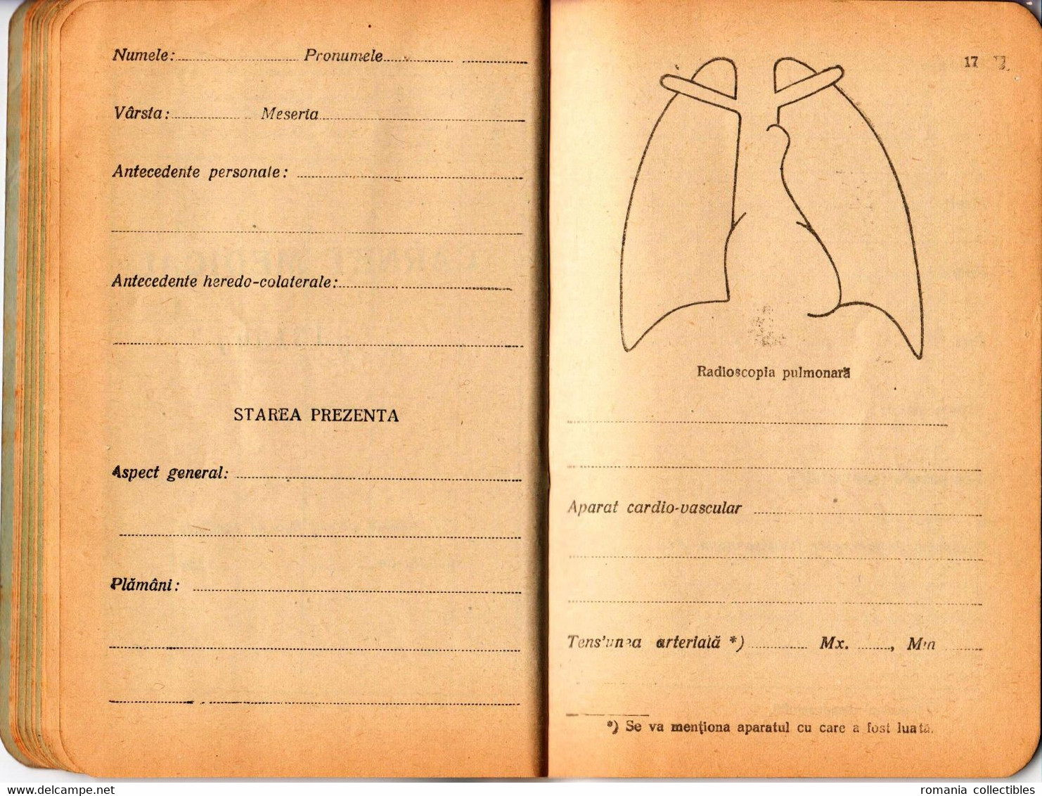 Romania, 1945, Social Insurance Member Card