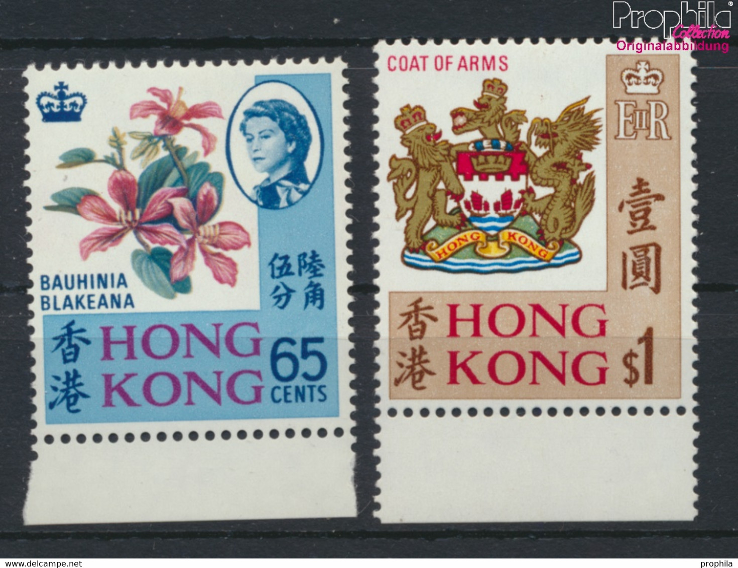 Hongkong 238x Y-239x Y (kompl.Ausg.) Postfrisch 1968 Landesmotive (9788848 - Nuovi