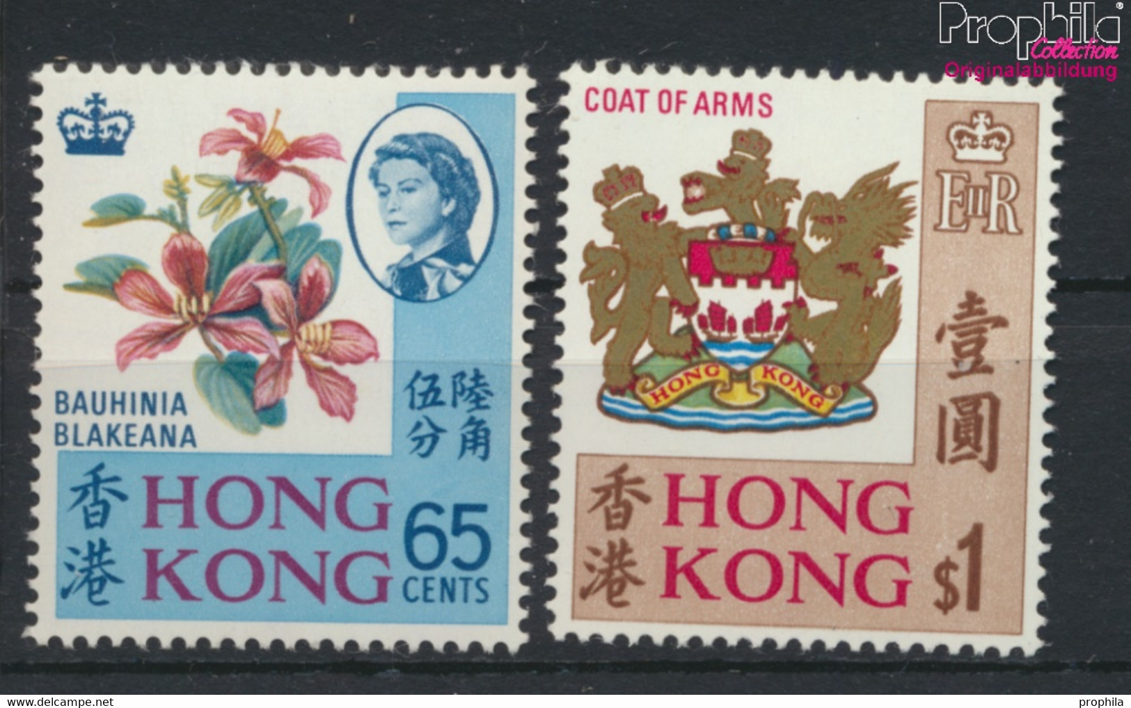 Hongkong 238y X-239y X (kompl.Ausg.) Postfrisch 1968 Landesmotive (9788847 - Nuovi