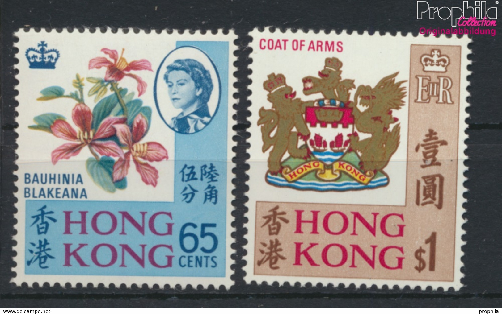 Hongkong 238y X-239y X (kompl.Ausg.) Postfrisch 1968 Landesmotive (9788847 - Neufs
