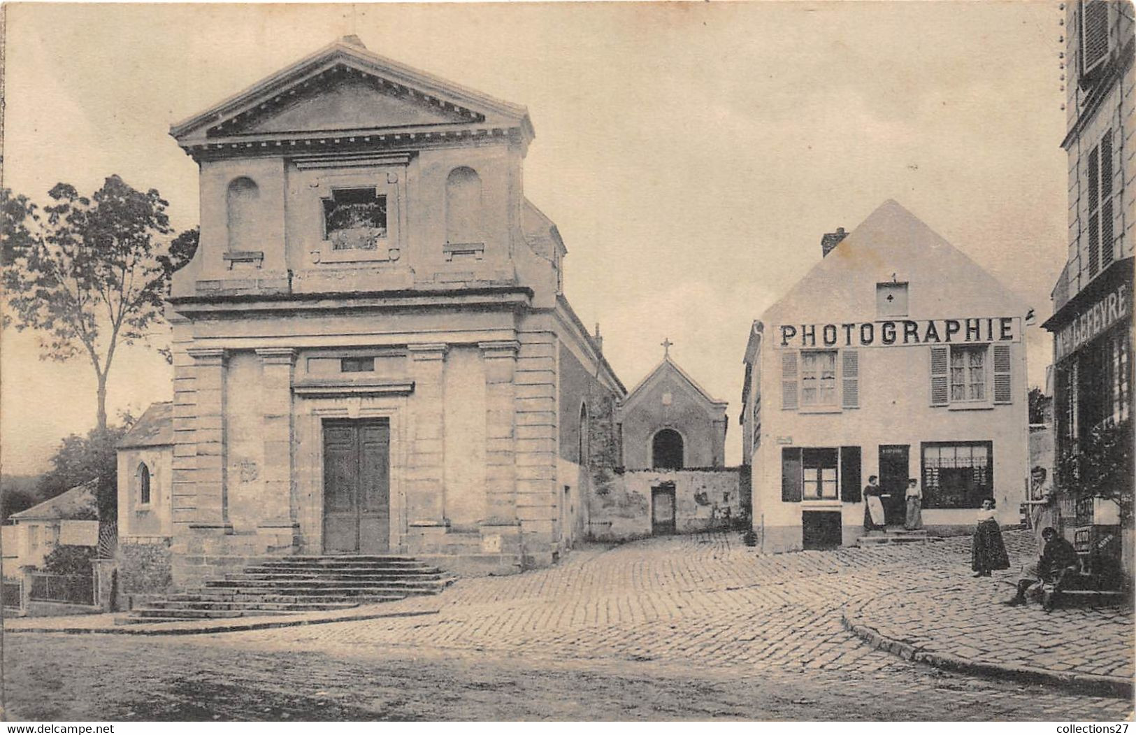 91-ORSAY- PHOTOGRAPHIE D'ART- H. LEFEVRE PLACE DE LA MAIRIE - Orsay