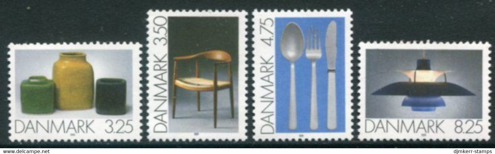 DENMARK 1991 Functional Art MNH / **.   Michel 1006-09 - Nuovi