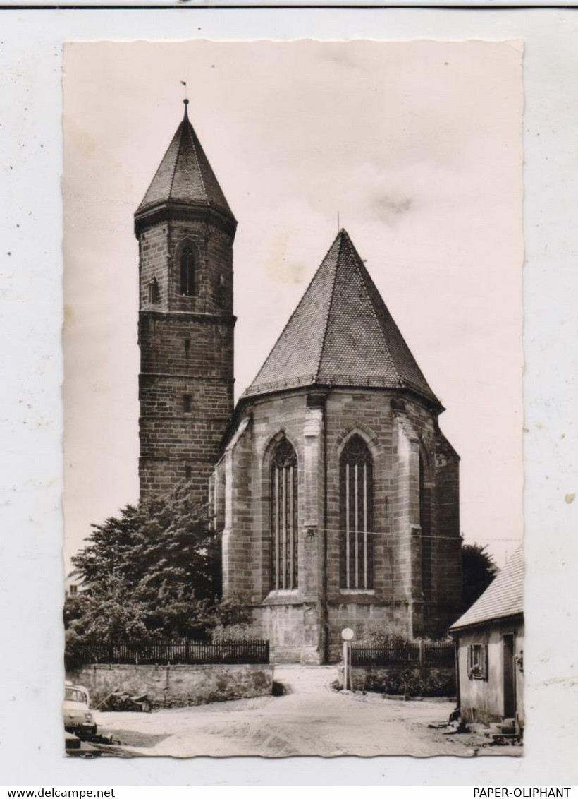8820 GUNZENHAUSEN, Evang. Stadtkirche - Gunzenhausen