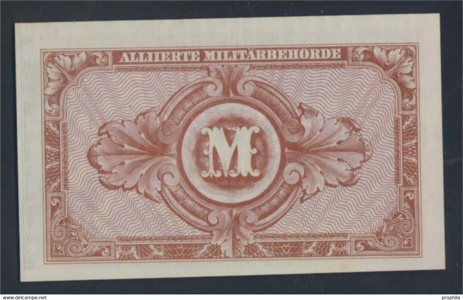 Alliierte Bes.-Gem.Ausg. Rosenbg: 203c, UdSSR-Druck Ohne F 9-stellige Kontrollnummer Bankfrisch 1944 10 Mark (9810690 - 10 Mark