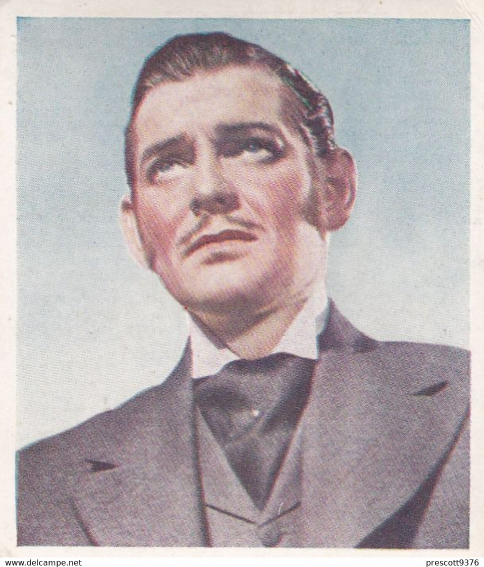 Characters Come To Life 1938 - 13 Clark Gable "Parnell" - Phillips Cigarette Card - Original - Phillips / BDV