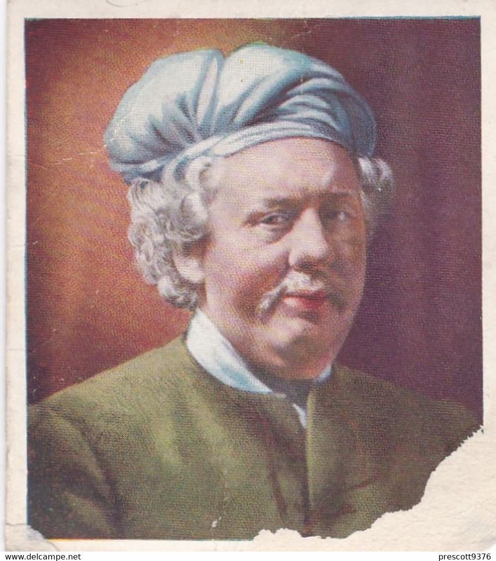 Characters Come To Life 1938 - 24 Charles Laughton "Rembrandt" - Phillips Cigarette Card - Original - Phillips / BDV