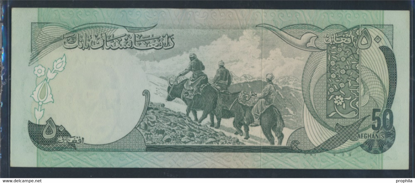 Afghanistan Pick-Nr: 49c Bankfrisch 1977 50 Afghanis (9810933 - Afghanistan