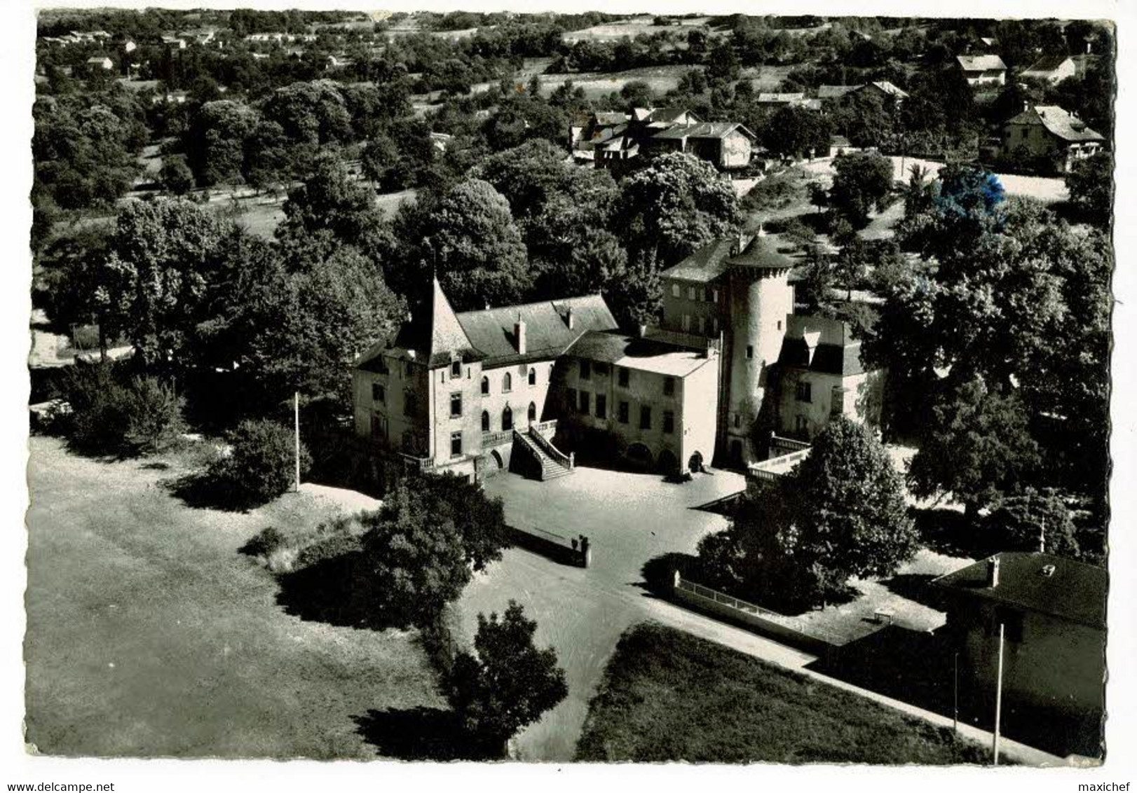 Château D'Allaman - Lugrin - Colonie De Vacances St Pierre Les Mâcon, Siège De La 2e Conférence France-F.L.N. 1961 - Lugrin