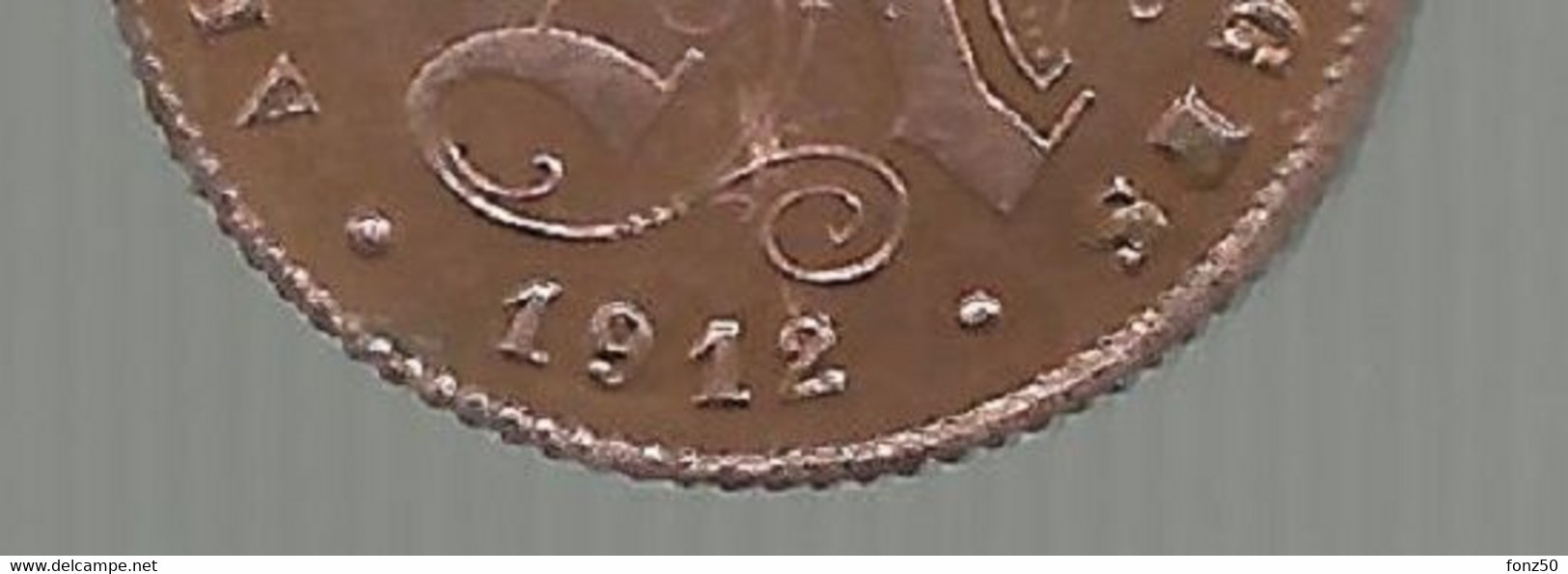 VARIA * DUBBEL DATE * 1 Cent 1912 Frans * F D C * Nr 11367 - 1 Cent