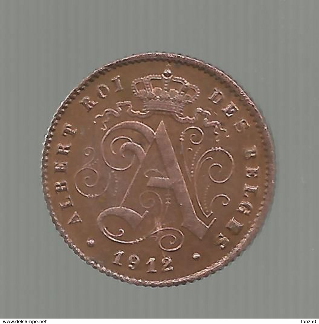 VARIA * DUBBEL DATE * 1 Cent 1912 Frans * F D C * Nr 11367 - 1 Cent