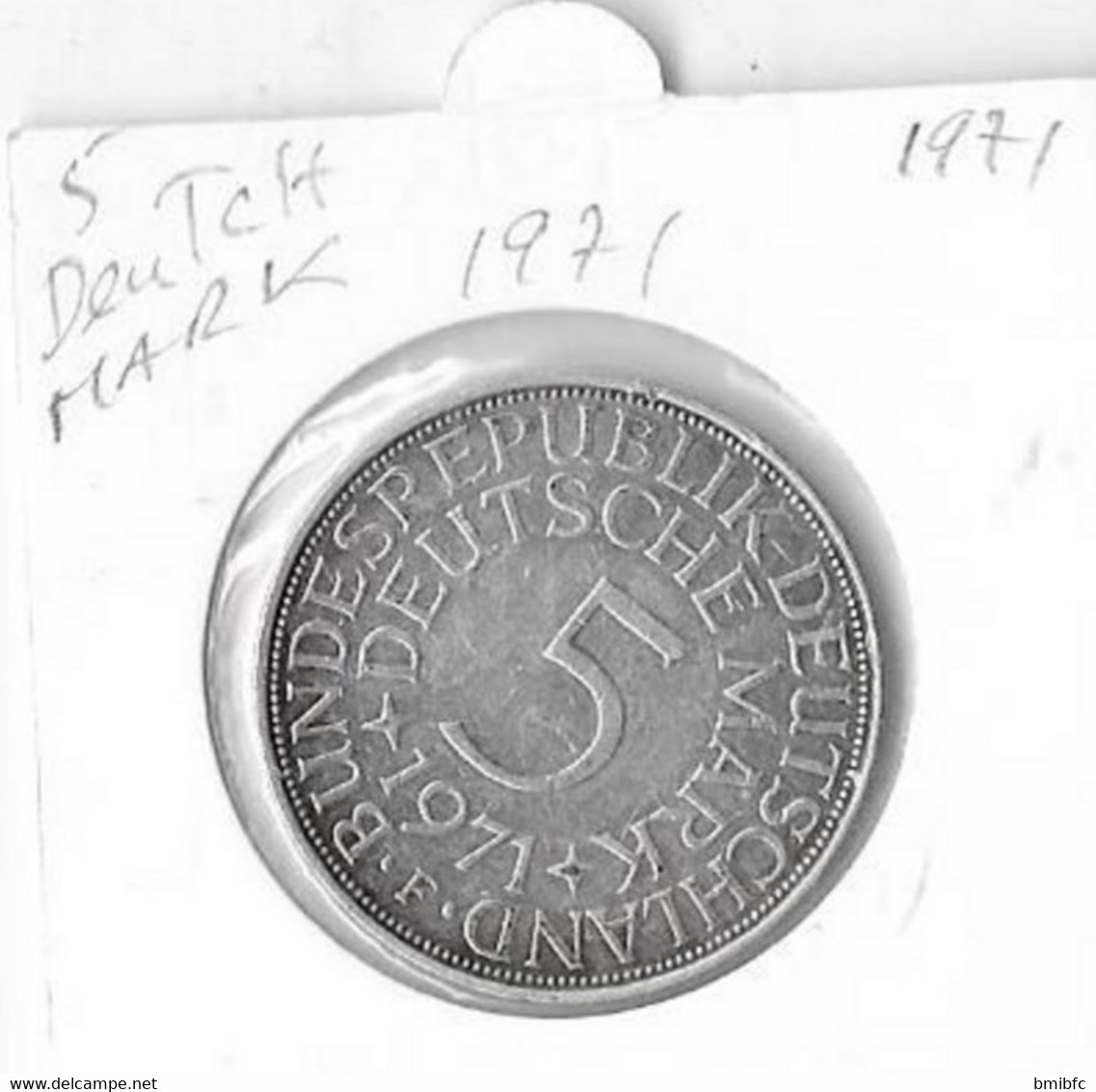 5 DEUTCH MARK 1971 - 5 Mark