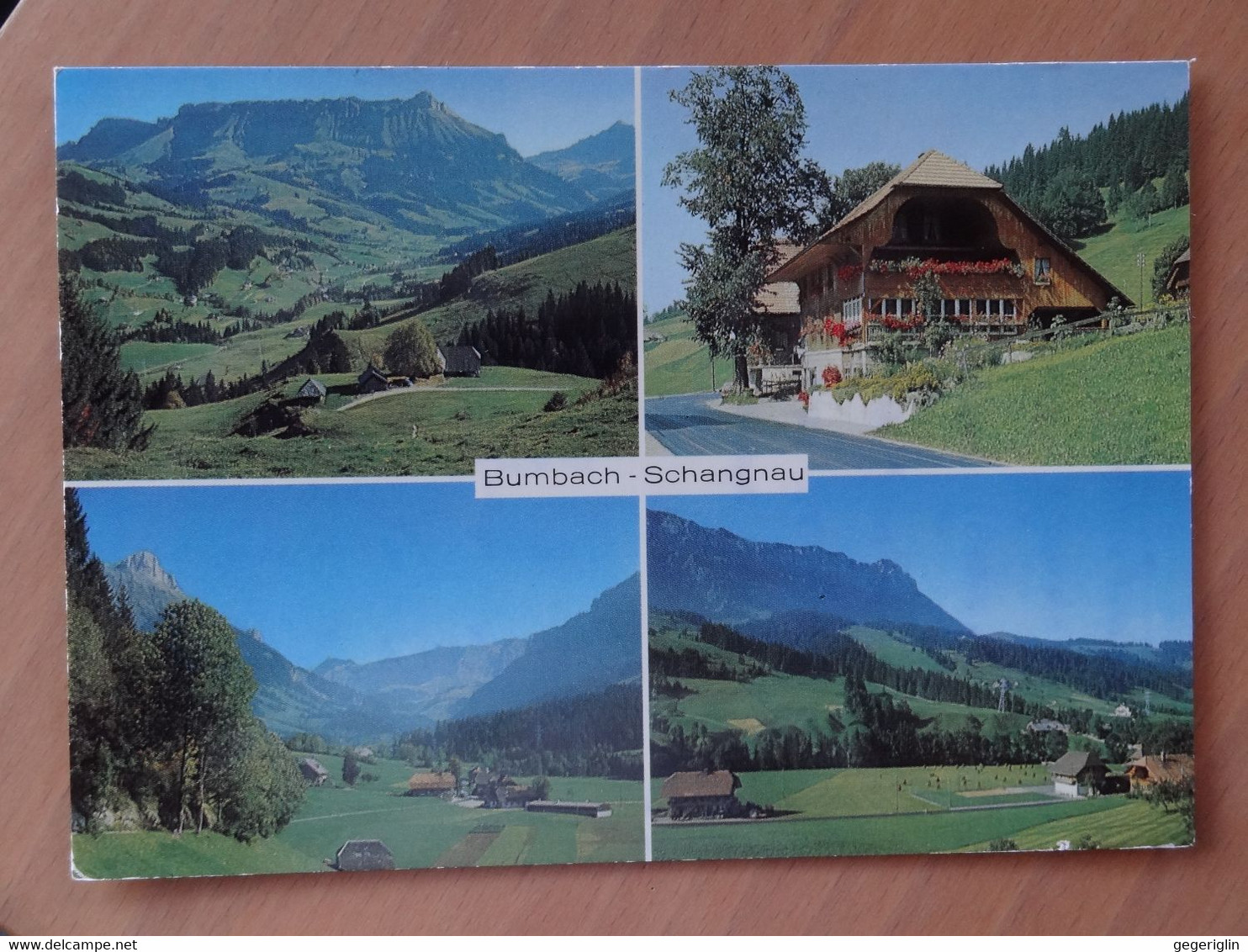 Bumbach - Schangnau Im Emmental - 1984 - Schangnau