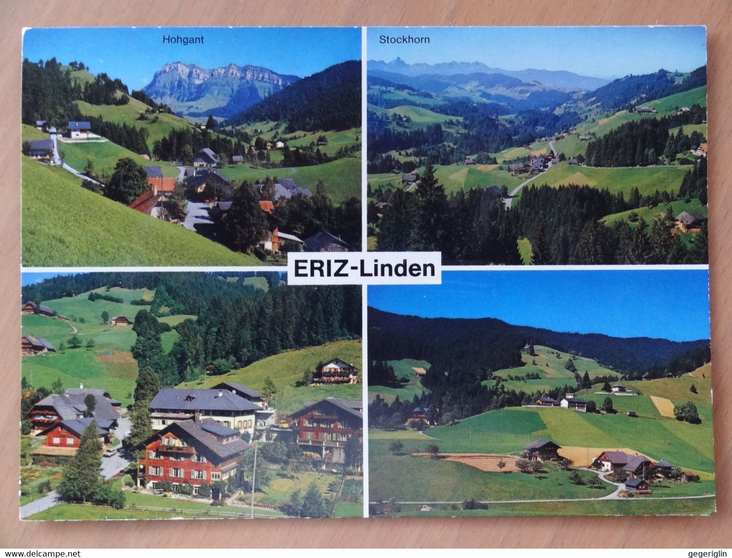 Eriz-Linden Bei Thun - 1982 - Eriz