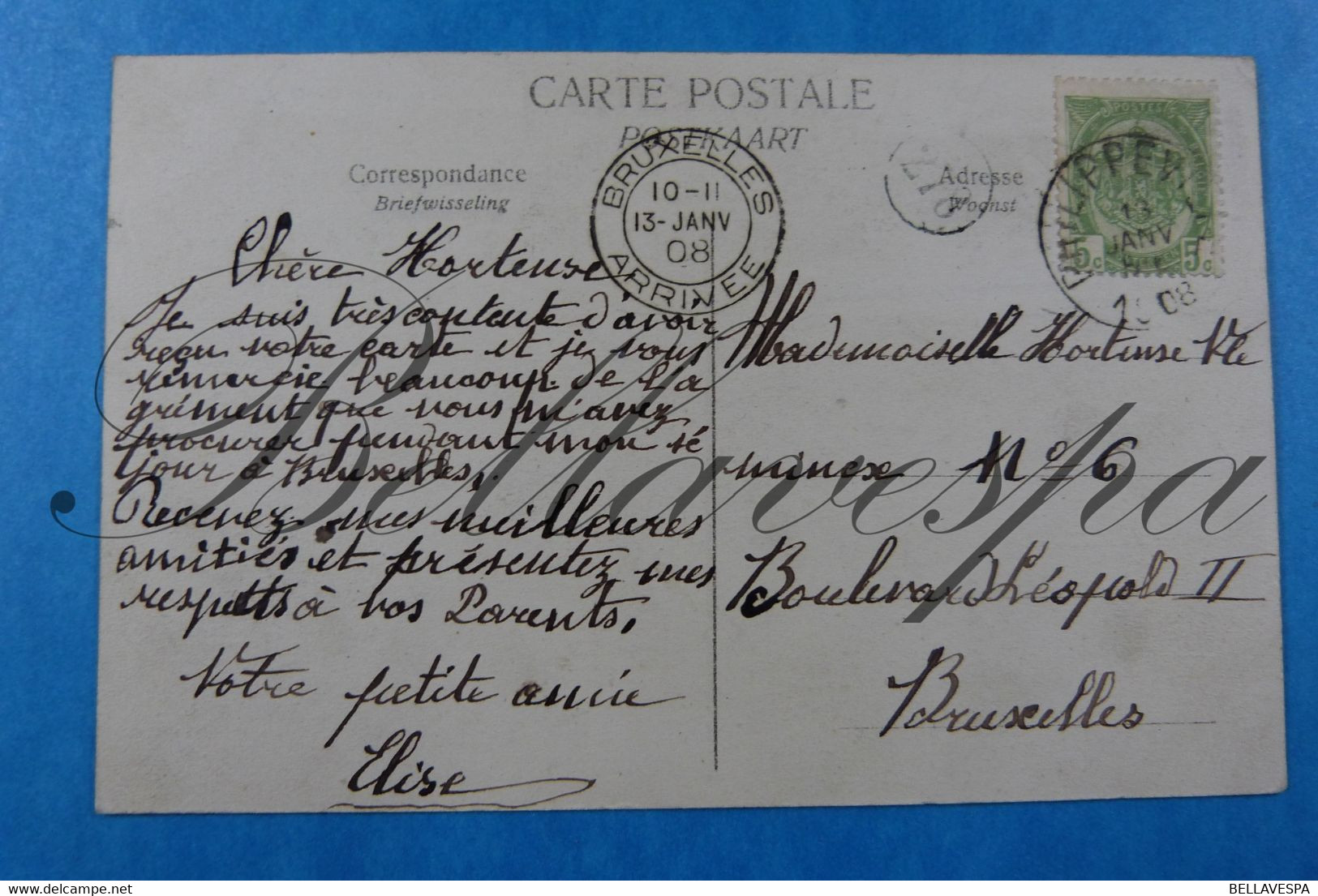 Philippeville. La Poste.  1908- N° 11363 - Philippeville