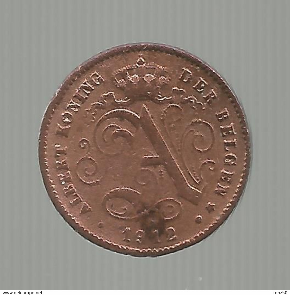 VARIA * DUBBEL DATE * 1 Cent 1912 Vlaams * Prachtig * Nr 11368 - 1 Centime