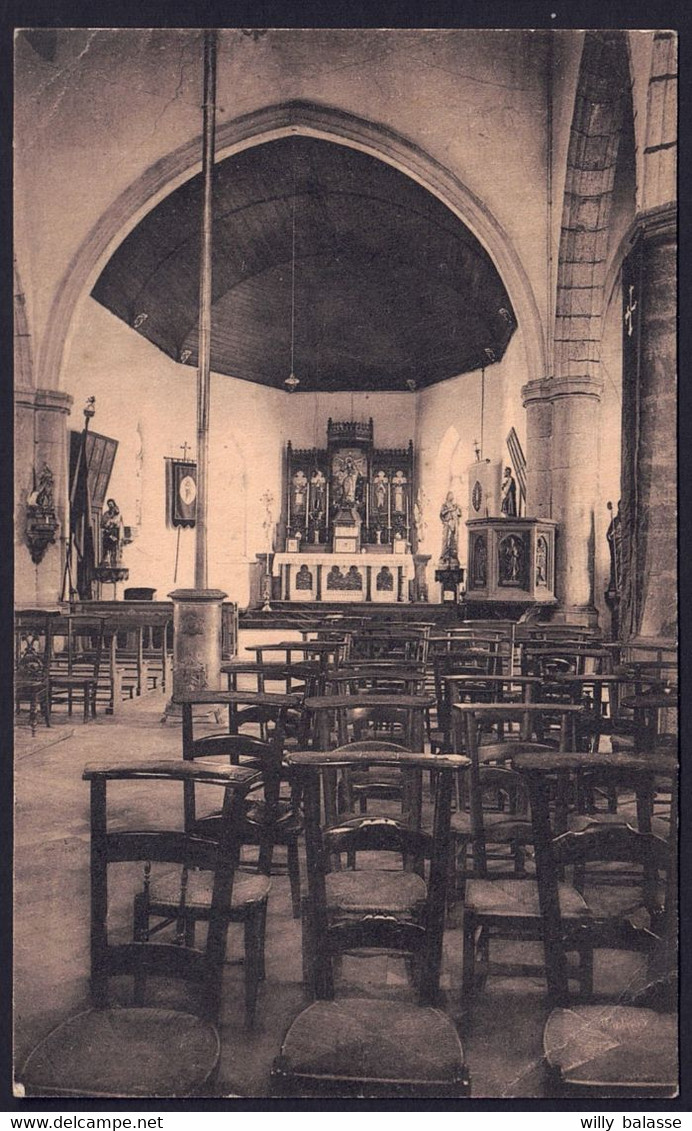 +++ CPA - FONTAINE VALMONT - Intérieur Et Transept De L'Eglise  // - Merbes-le-Château