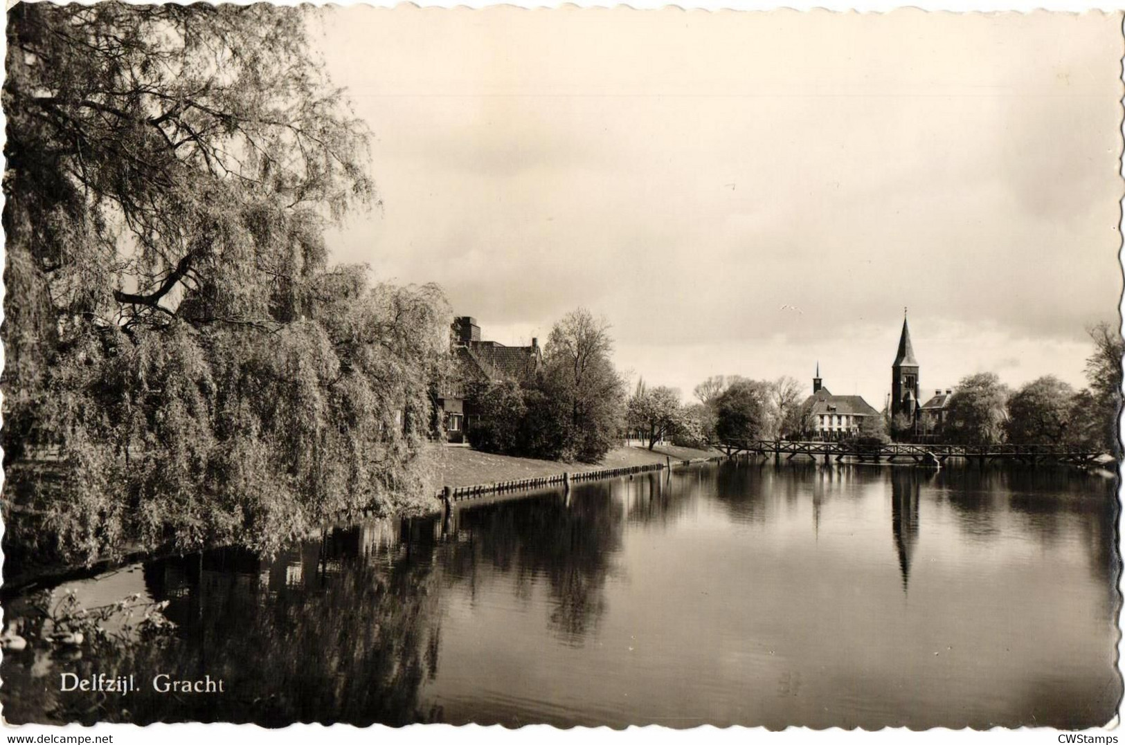 Delfzijl Gracht   Nette Kaart - Delfzijl