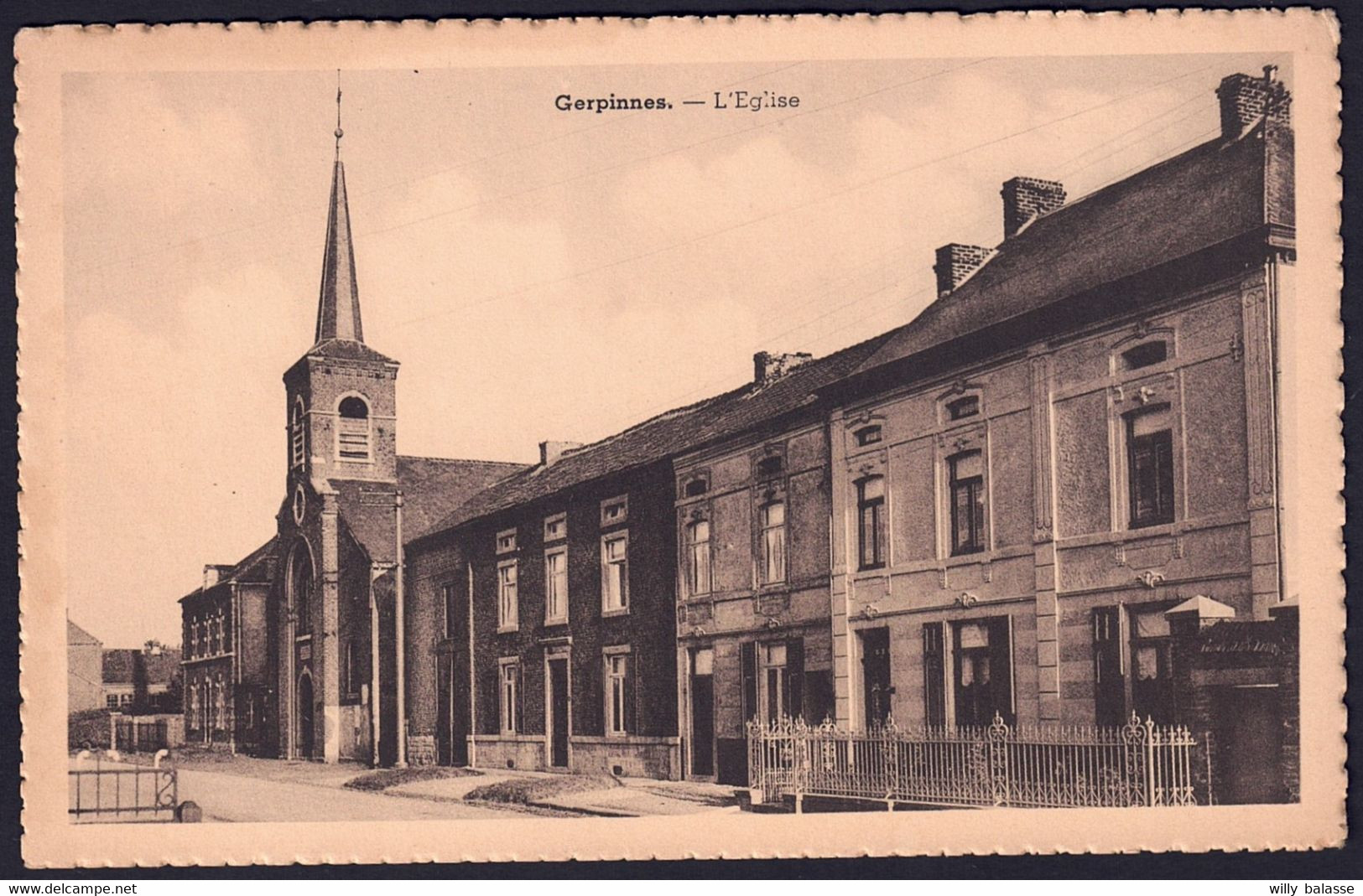 +++ CPA - GERPINNES - Eglise   // - Gerpinnes