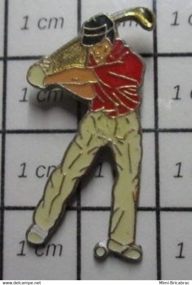 1722 Pin's Pins / Beau Et Rare / THEME : SPORTS / GOLF GOLFEUR - Golf