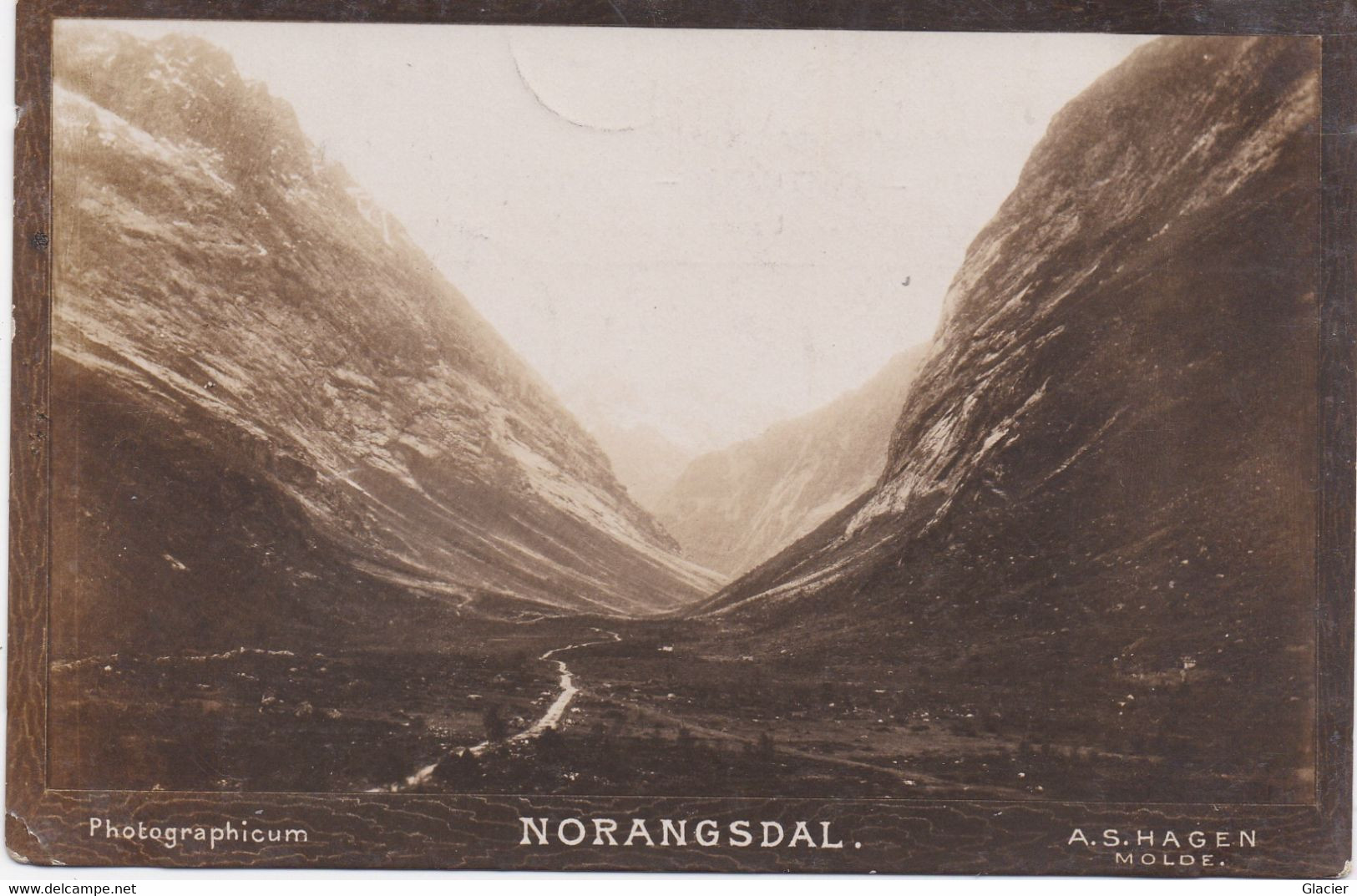 NORWAY - Norangsdal - Photographicum A.S Hagen Molde - Norway