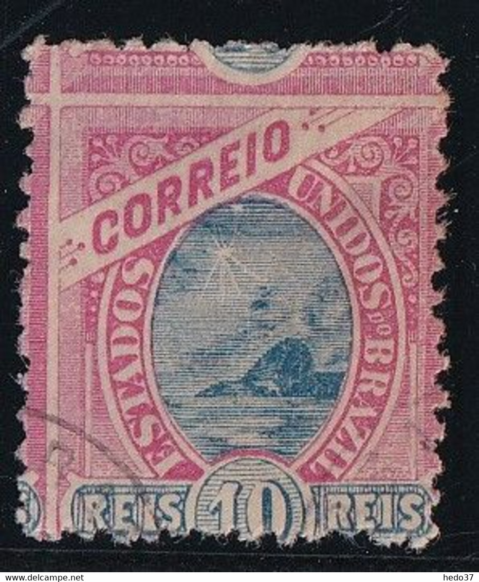 Brésil N°79 - Variété Piquage à Cheval - Oblitéré - TB - Used Stamps