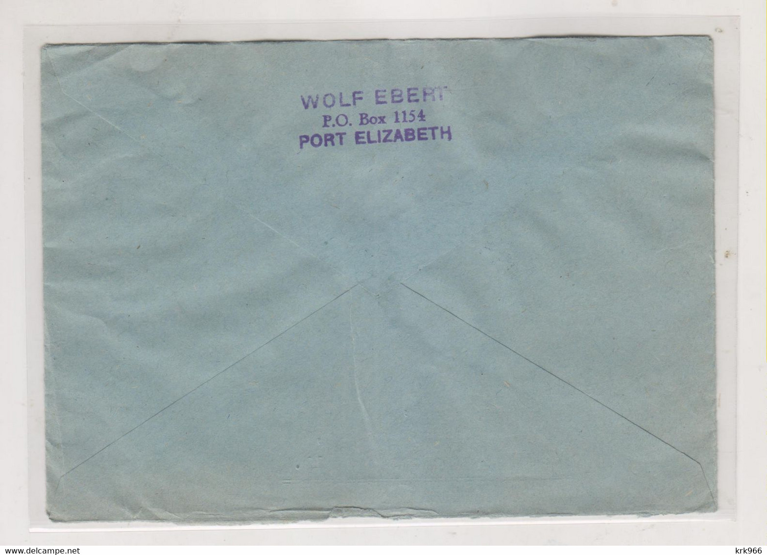 SOUTH AFRICA 1955 Pietermaritzburg Nice Airmail Cover To Germany - Luchtpost