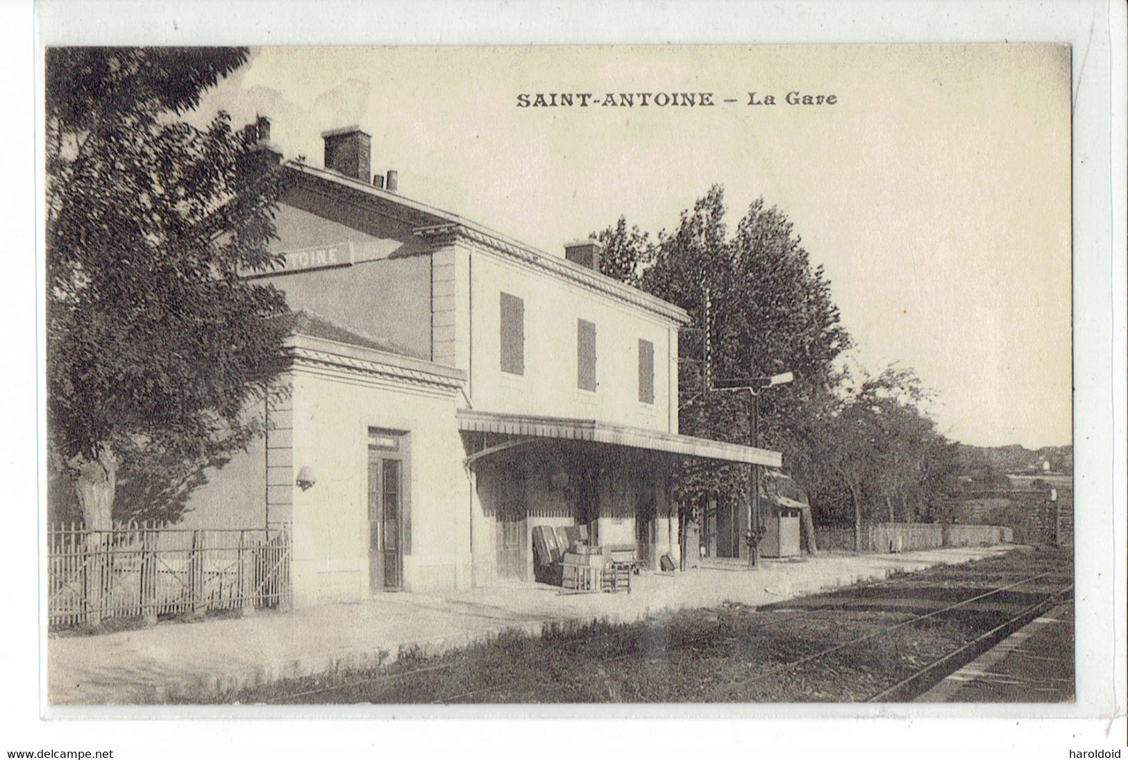 CPA 13 - SAINT ANTOINE - LA GARE - Nordbezirke, Le Merlan, Saint-Antoine